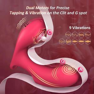 Juguete Sexual Vibrador de Dedos 2 en 1 con Control por Aplicación, Vibrador de Dedos para Punto G y Clítoris con Estimulador de Clítoris en Forma de Rosa para Mujer - Product Image 6