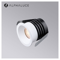 Mini spot encastré décoratif 2W/3W pour présentoirs de montres, vitrines de bijoux et étagères de placards