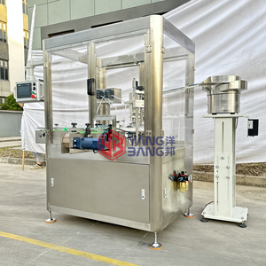 Automatic 3ml 10ml Glass Vial Filling and Sealing Machine 2 Nozzles <b>Stoppering</b> Capping Glass <b>Bottle</b> Filling Machine - Product Image 1