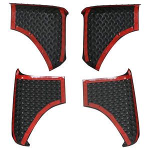 Guardabarros Decorativos de Plástico ABS Duradero para SUV Compacto 2019-2025, Accesorios Universales para Exteriores de Automóviles, Protección de 4 Piezas - Product Image 4