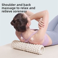 Rouleau en mousse EVA pour la relaxation musculaire, équipement professionnel de massage amincissant pour les jambes, yoga, fitness, style Langya