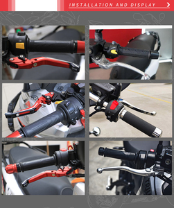 Maneta de Freno y Embrague Plegable <span class=keywords><strong>Nueva</strong></span> para Motocicleta <span class=keywords><strong>BMW</strong></span> R1200GS R1250GS <span class=keywords><strong>C400X</strong></span> F850GS S1000XR, con Logotipo Personalizado - Product Image 6