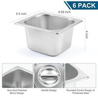 Bestseller America Style Catering Metall Lebensmittel pfanne Anti Jam Hotel GN Pfanne Edelstahl Chafing Steam Tisch pfanne mit Deckel