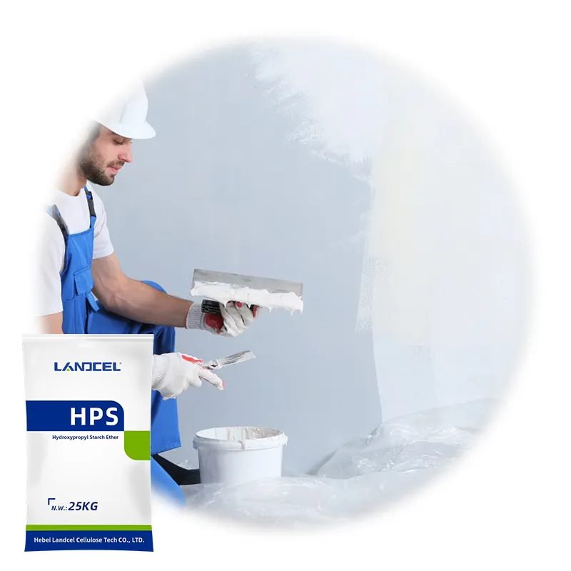 Prodotti chimici materie prime polvere HPS utilizzati per il gesso per gli additivi per stucco per pareti interne ed esterne