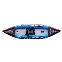 Pédalier gonflable simple de Sport aquatique, pour bateau, 3 mètres, 4m de long, en forme de goutte, kayak pliable