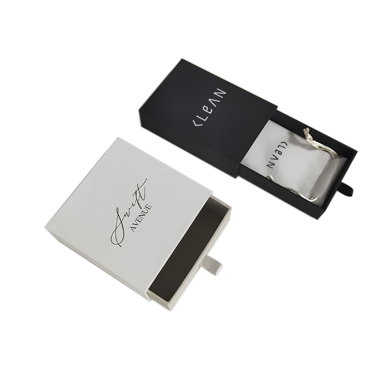 Подарочная картонная коробка CWPX02B для упаковки ювелирных изделий, коробка с логотипом