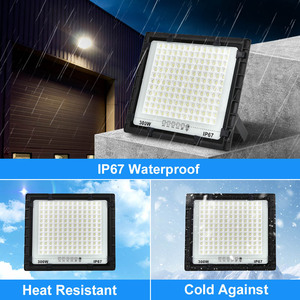 Lámpara Solar LED para Exteriores, Impermeable IP65, Iluminación de Jardín, <span class=keywords><strong>40w</strong></span> 60W 120w 200w 300w, con Certificados CE RoHS SHCET, de Fábrica OEM - Product Image 4