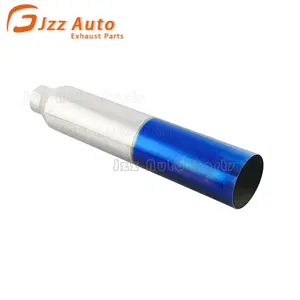 JZZ car accessories made in china single exhaust pipe muffler