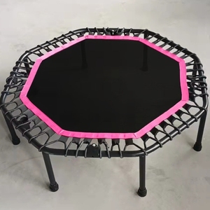 Venta caliente trampolín plegable de Interior para niños y adultos <span class=keywords><strong>con</strong></span> manillar Fitness diseño <span class=keywords><strong>Hexagonal</strong></span> para niños - Product Image 3
