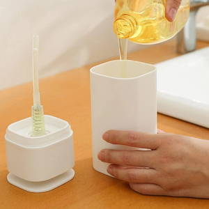 New Soap Dispenser for Kitchen <b>Sink</b> Countertop Dish Soap Dispenser Bathroom Pressing Hands Washing Soap <b>Storage</b> Container - Product Image 6