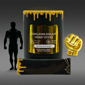 China-Herb Wholesale Factory Supply <strong>Pure</strong> Himalayan <strong>Shilajit</strong> Infused Honey Sticks, Food Grade Portable Healthy Snacks - Product Image 1