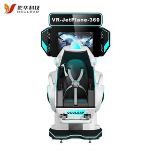เครื่องเล่นเกม VR แบบหมุนได้ 360 องศา อุปกรณ์ความบันเทิง VR รูปแบบเครื่องบิน โรงภาพยนตร์ VR ขนาดใหญ่ อุปกรณ์ห้องประสบการณ์ VR ขนาดใหญ่ - Product Image 5