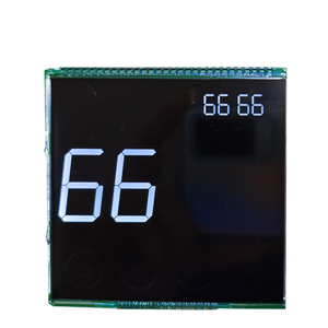 Fabricant d'écran LCD à segment de couleur <span class=keywords><strong>dégradé</strong></span> personnalisé à contraste élevé noir couleur Vatn Segment Va Lcd pour thermostat - Product Image 3