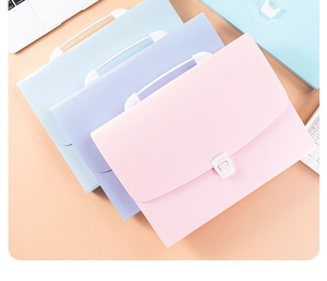 School Stationery <strong>Pp</strong> <strong>Folder</strong> 13 Pocket <strong>Document</strong> <strong>Folder</strong> Plastic <strong>A4</strong> Size Paper Expanding <strong>File</strong> <strong>Folder</strong> - Product Image 3