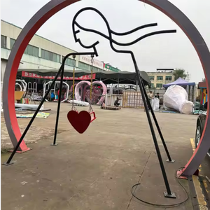 <span class=keywords><strong>Netflix</strong></span> fer mère balançoire extérieure créative extérieure suspendue balançoire jardin scénique Spot carte prendre des photos - Product Image 5