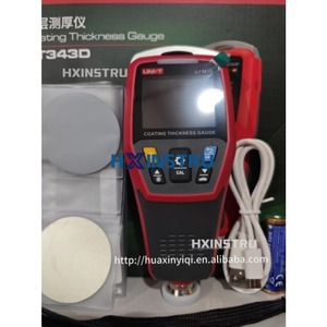 Medidor de Espesor de Revestimiento UNI-T UT343D - Detector de Superficies Pintadas - Instrumento de Medición de Espesor de Pintura para Vehículos lexso H - Product Image 1