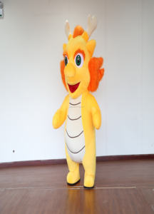 Disfraz de mascota Halloween carnaval FIESTA DE Navidad actuación ropa de felpa inflable disfraz dibujos animados animales juguetes Dragón - Product Image 5