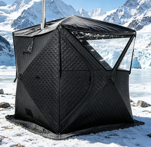 เต็นท์ซาวน่าพกพา Vanace สำหรับ 4 คน แบบพับได้ พร้อมเครื่องทำไอน้ำ 2 ลิตร สำหรับการดูแลสุขภาพภายในบ้าน - Product Image 1