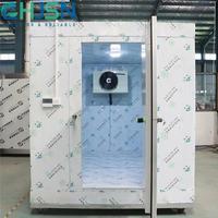 Chambre froide industrielle, conteneur frigorifique, petite chambre froide, chambre froide modulaire pour la réfrigération des abattoirs (solutions tout-en-un)