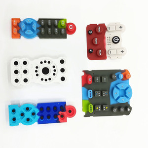 Nhà máy tùy chỉnh công nghiệp dẫn điện Bộ điều khiển màu Silicone Key nút điều khiển từ xa không thấm nước - Product Image 4