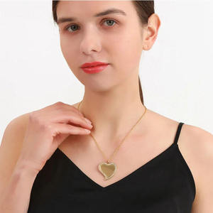 Collar y Pulsera de Acero Inoxidable al por Mayor, Chapados en Oro de 18k, con Logotipo Personalizado, Nombre Grabado con Láser, Esmalte, para Hombre y Mujer - Product Image 2