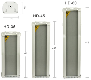 Waterproof Customizable Outdoor Column <strong>Line</strong> <strong>Array</strong> Speaker System for Professional PA Sound in Large Venues - Product Image 2