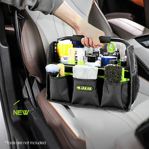 Opvouwbare Detaillering Tas Met Polijsttas Auto Schoonmaak Koffer Groot Detail Organizer Voor Auto Detaillering Benodigdheden Opslag - Product Image 4
