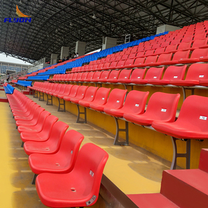 Asientos de estadio de plástico de instalación plana para estadio de fútbol y canchas deportivas - Product Image 4