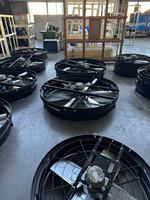 Ventilateur de circulation contrôlé par application pour poulailler, 8 points d'installation, pales en plastique, équipement agricole