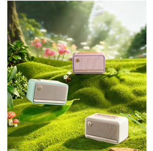 Haut-parleur couleur grain de bois pour l'amélioration de la maison intelligente - Product Image 1