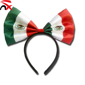 कस्टम <span class=keywords><strong>2026</strong></span> खेल प्रतियोगिता देश राष्ट्रीय ध्वज को समर्थन समारोह के लिए राष्ट्रीय ध्वज की चेयरिंग बेल्ट धनुष हेडबैंड - Product Image 6