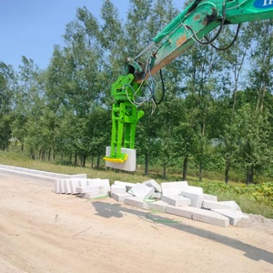 Abrazadera de piedra para <span class=keywords><strong>bordillo</strong></span> de excavadora | Pinza de pavimentación ajustable hidráulica para instalación de <span class=keywords><strong>acera</strong></span>/<span class=keywords><strong>bordillo</strong></span> de carretera - Product Image 2