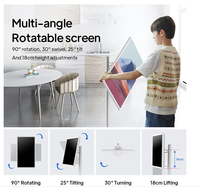 Televisor LED Inteligente Android de Alta Calidad de 22/24/32/43 Pulgadas, Entretenimiento Móvil, Educación en Interiores, Full HD 1080P, Pantalla Táctil, OEM