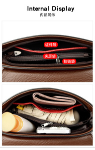 Fashion New Designer Crossbody <b>Bags</b> High Quality PU Leather Shoulder Messenger <b>Bag</b> Casual Totes Luxury Women Handbags and Purses - Product Image 4