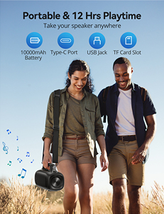 M310 Loa <span class=keywords><strong>Bluetooth</strong></span> Di Động 80W Âm Thanh Mạnh Mẽ IP67 Không Thấm Nước 12H Pin Không Dây Đảng Loa - Product Image 5