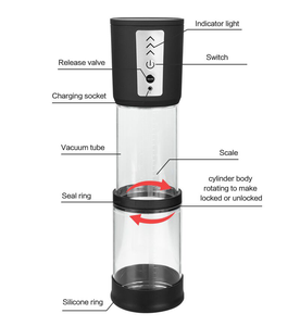 Teleskopik USB şarj gecikme egzersiz seks oyuncakları <span class=keywords><strong>penis</strong></span> pompası erkek masturbator - Product Image 6