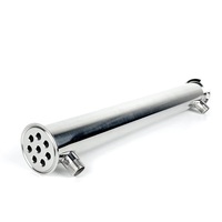 Équipement de brassage de bière de colonne de 51mm de Long 450mm 1/2 "tube de condenseur de colonne de reflux de distillation de vin masculin de NPT