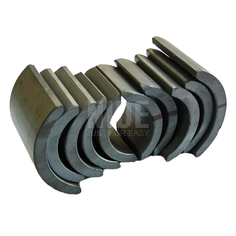 Black Arc Ferrite Permanent Magnet for