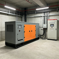 Générateur diesel silencieux 50 kW pour le nettoyage de voitures en libre-service et le gonflage des pneus