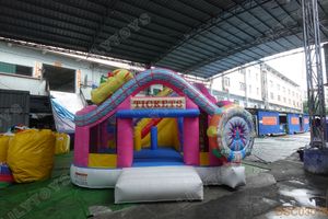 Carnival Ticket Room Birthday Bash <span class=keywords><strong>Maison</strong></span> <span class=keywords><strong>de</strong></span> rebond gonflable pour enfants et adolescents - Product Image 2