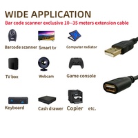 Sotesin-Cables de extensión universales, 3M, 5M, 10M, 20M, 2,0 A, macho A hembra, macho A hembra, USB