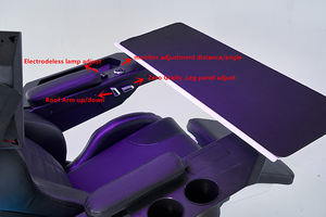 R1 Pro Imperator hoạt động ban đầu đồ nội thất nhà thoải mái da ngồi có thể ngả không trọng lực ghế cho 3 màn hình ergonomicdesign - Product Image 5