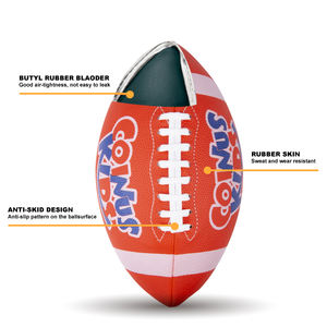Cadeaux personnalisés en gros Entraînement promotionnel Caoutchouc mini Règles australiennes Football américain Rugby - Product Image 2