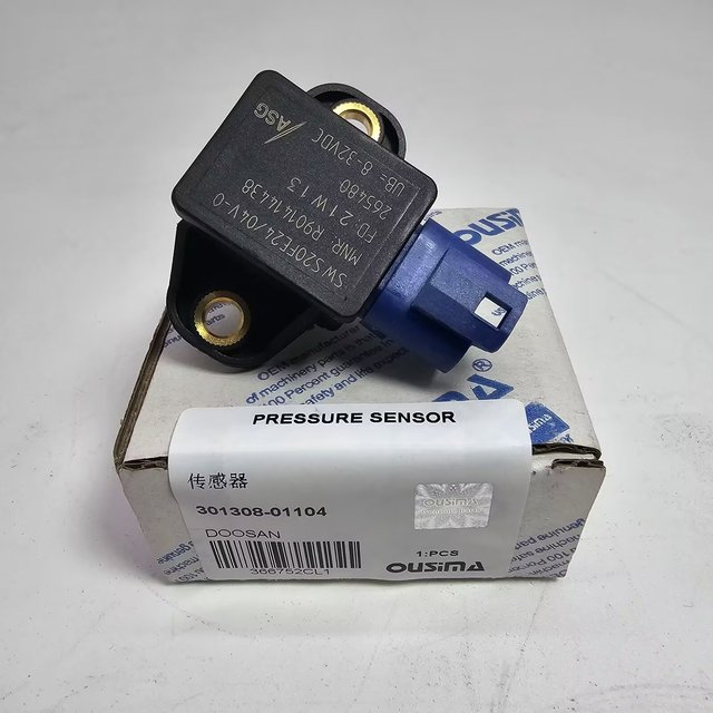 OUSIMA 301308-01104 Steel Pressure Sensor for DOOSAN Excavator Machinery Parts
