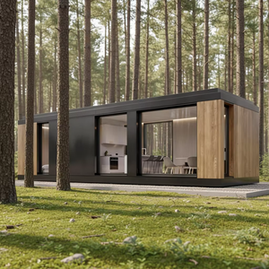 Casa Container Espandibile Minimalista ed Ecologica per Resort all'Aperto, Cabine sul <span class=keywords><strong>Lago</strong></span>, Alloggi nella Foresta, Villa Prefabbricata con Soggiorno - Product Image 6