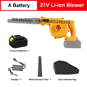 Machine <span class=keywords><strong>de</strong></span> nettoyage <span class=keywords><strong>de</strong></span> sèche-cheveux <span class=keywords><strong>de</strong></span> dépoussiérage puissant <span class=keywords><strong>de</strong></span> 21V 600W mini ventilateur électrique sans <span class=keywords><strong>fil</strong></span> portatif <span class=keywords><strong>de</strong></span> maison <span class=keywords><strong>de</strong></span> bricolage pour le jardin - Product Image 2