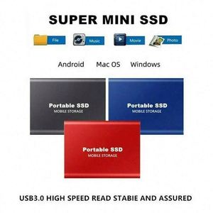 SSD <b>2TB</b> 16TB 128TB 2.5 Inch Expansion External <b>Hard</b> Disk HD USB3.0 Customized Storage Device <b>Drive</b> for Laptop PC 500gb Portable - Product Image 6