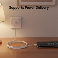 Cable de Extensión USB a Tipo-C de 0.5m/1m, Carga Rápida de 15W, Duradero, para Hogar, Oficina, Viajes, Impresora, Computadora, iOS