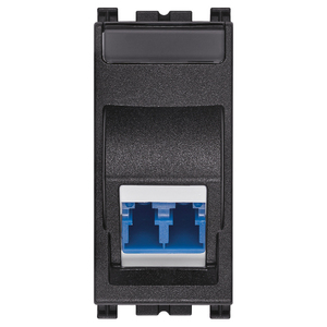 Connecteur optique mono 9/125 LC gris pour applications de fibre optique - Product Image 1