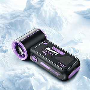 19000RPM Turbo <b>Mini</b> Handheld <b>Fan</b>, 100 Speed Adjustable, 3600Mah Type-C Rechargeable, Ultra Pocket Size Portable Personal <b>Fan</b> - Product Image 1